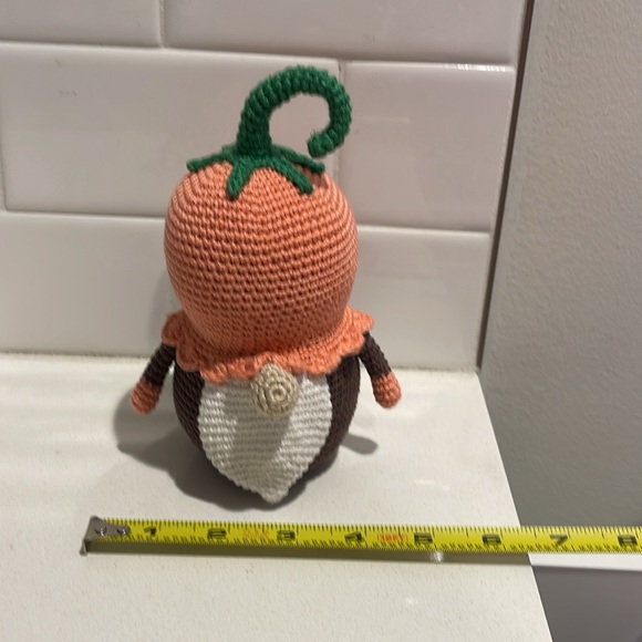 Handcrafted Campanula Bell Flower Gnome Spring Summer Decor Amigurui Crochet - Picture 8 of 9